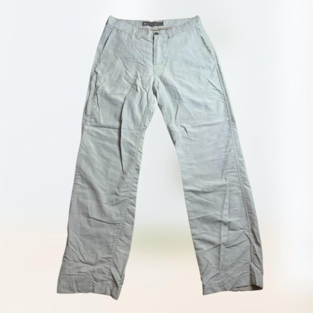 REI Mint Green Grey Nylon Pants Men's size 30w x 32L Minimalist